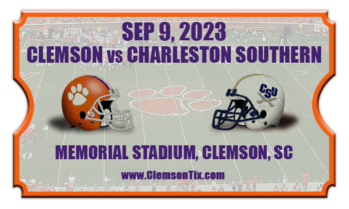 2023 Clemson Vs Charleston Southern