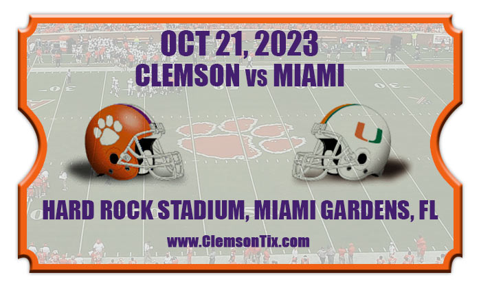 2023 Clemson Vs Miami