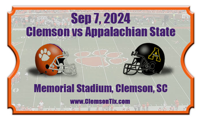 2024 Clemson Vs Appalachian State