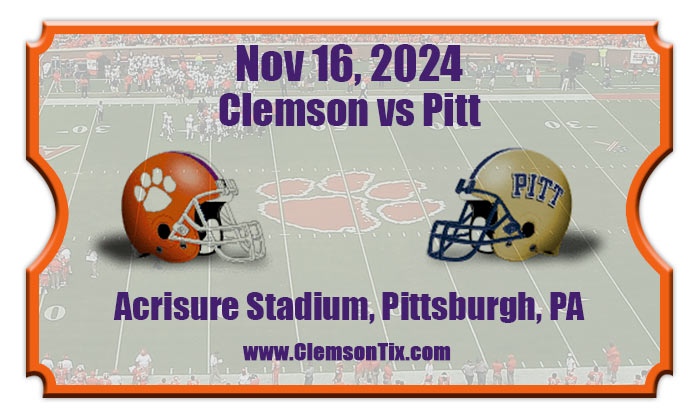 2024 Clemson Vs Pitt