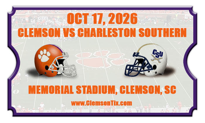 2026 Clemson Vs Charleston Southern