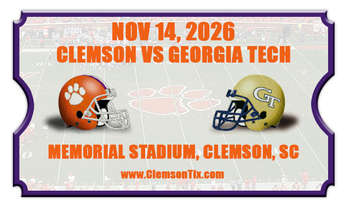 2026 Clemson Vs Georgia Tech