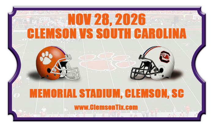 2026 Clemson Vs South Carolina